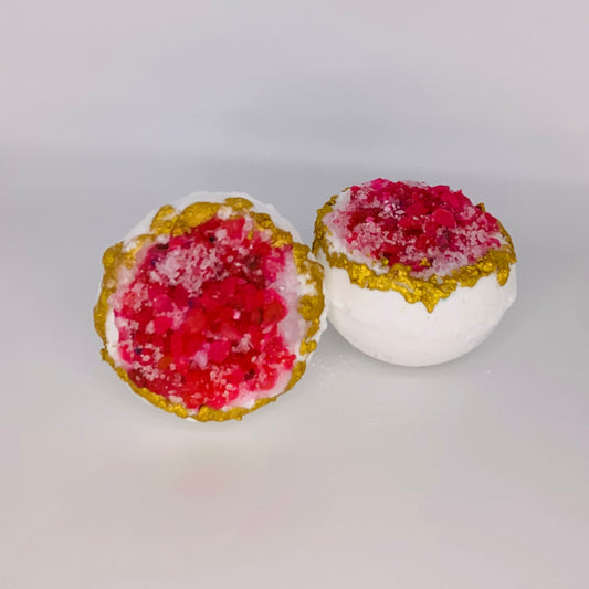 Rose Quart- Geode Bath Bomb